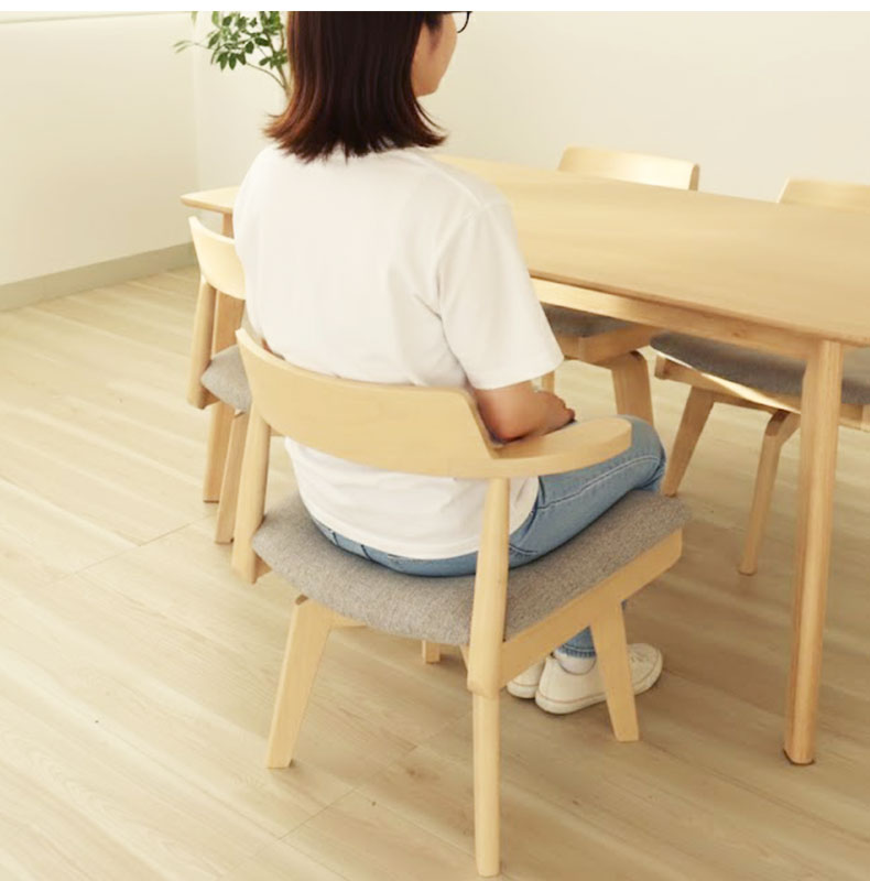 マナベインテリアハーツ ダイニングチェア チェア チェアー イス 回転