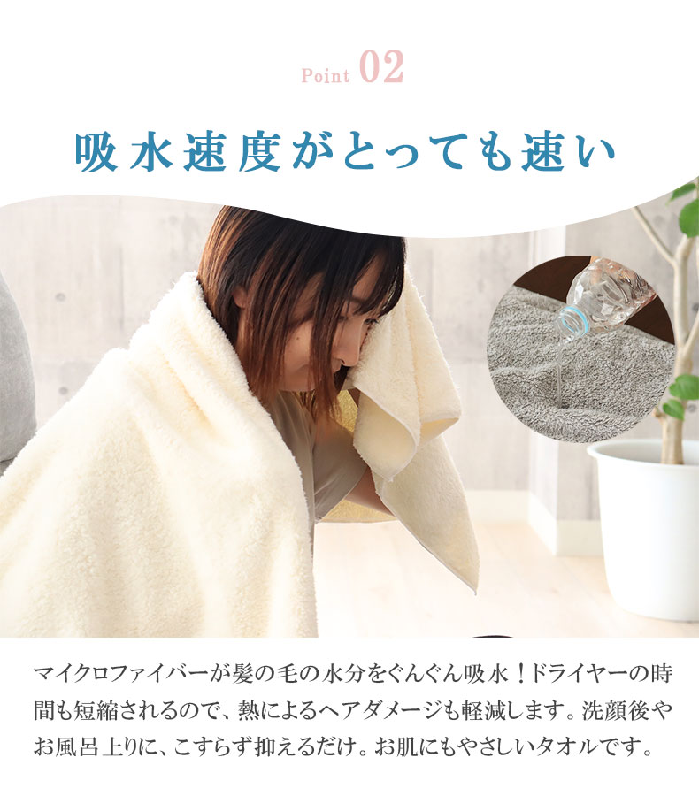 新品未使用　マナマナ　ゲストタオル 1秒タオル】ホットマンカラー フェイスタオル2枚+ゲストタオル2