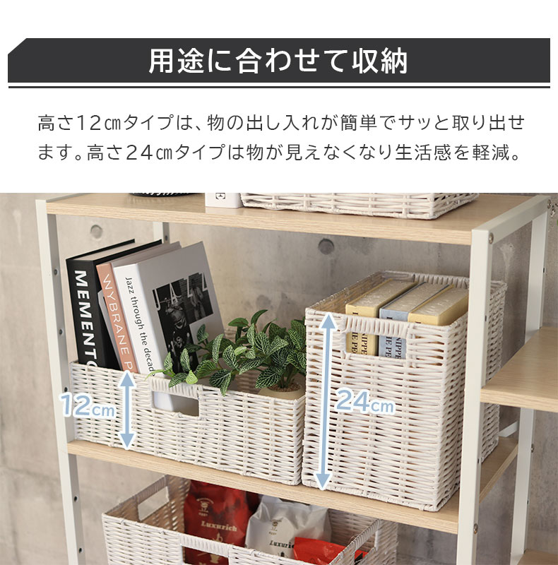 マナベインテリアハーツ 収納 雑貨 ギフト幅19cm 1926Hハーフ PE