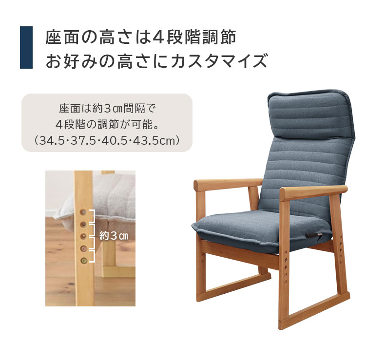 座椅子 座いす 坐椅子 坐いす ザイス Lサイズ セレクトチェア : マナベ