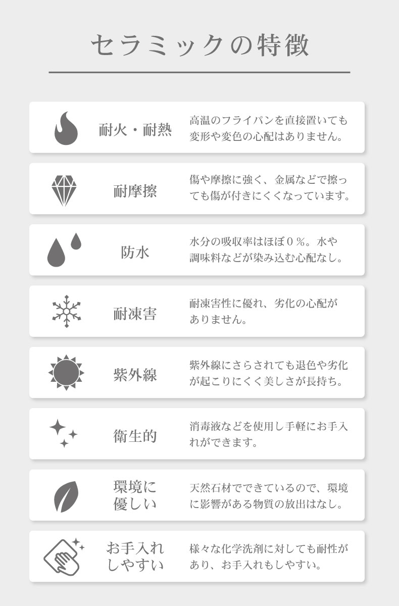 幅180cm ダイニングテーブル イデア＆ソール（クロス脚）の機能