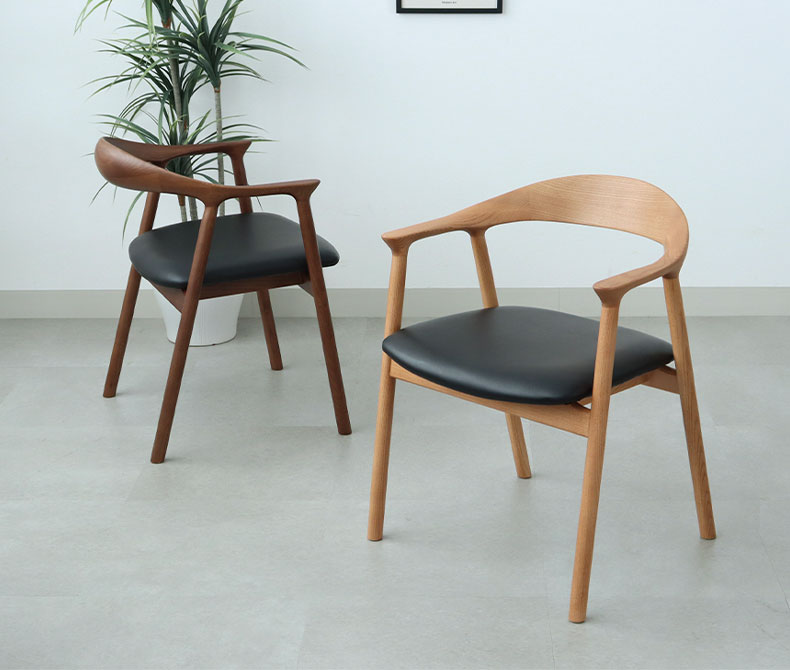 チェア 木製 肘付き 完成品 北欧 : マナベネットショップ - 通販