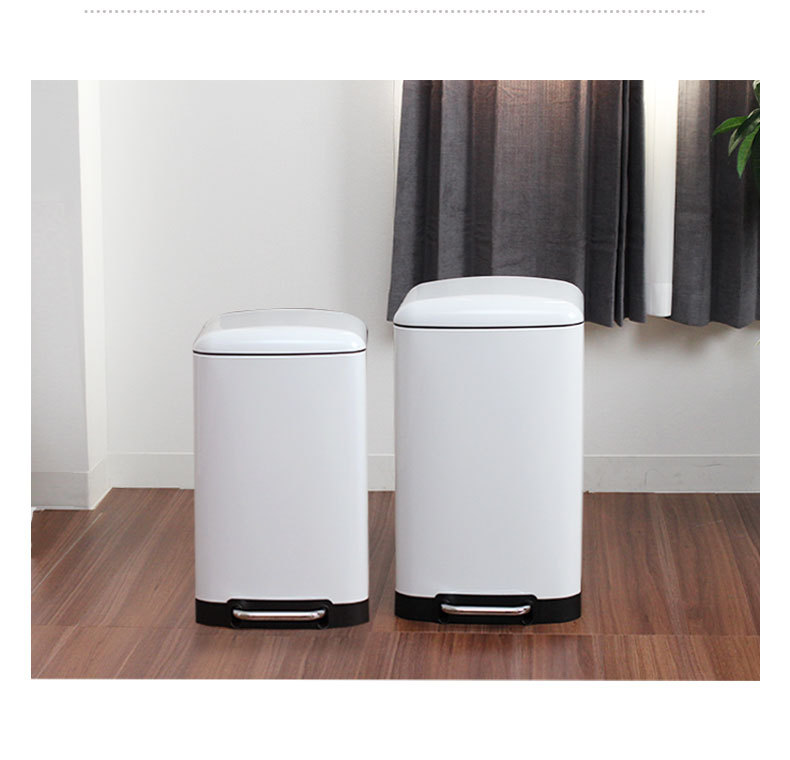 マナベインテリアハーツ ゴミ箱 40L 白 ホワイト ペダル式 マナベインテリアハーツ ゴミ箱 40L 白 ホワイト ペダル式