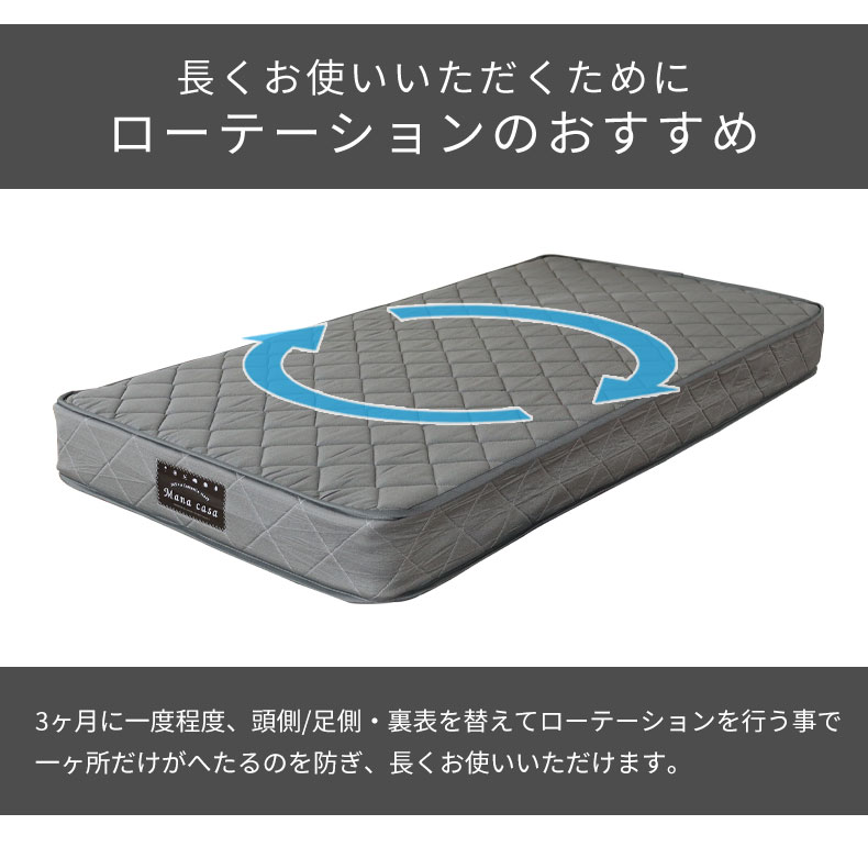 マナベインテリアハーツ マット マットレス ベッドマット
