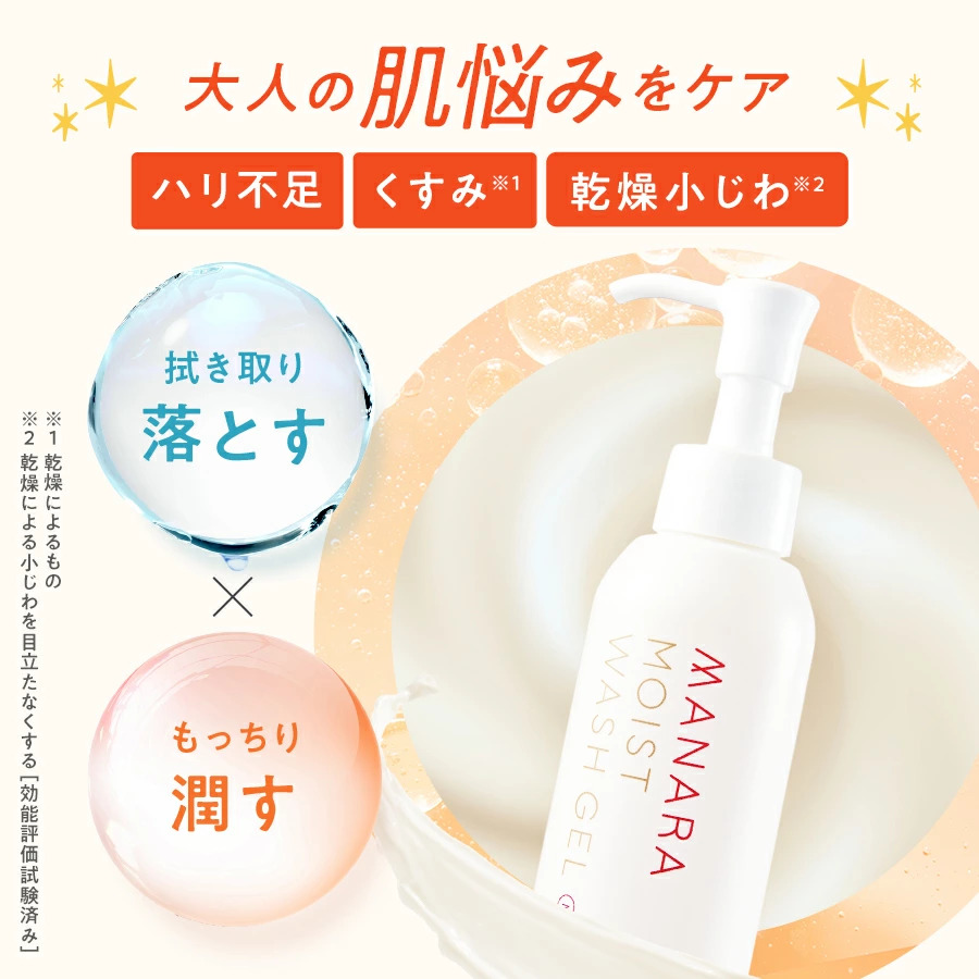 マナラ　オンリーエッセンスモイスト&モイストウォッシュゲルしっとり オンリーエッセンス | [公式]マナラ化粧品