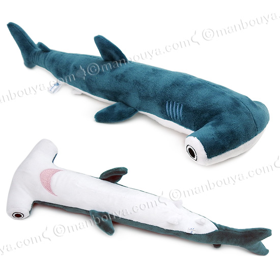 サメ ぬいぐるみ 押し笛 おもちゃ 水族館 AQUA にぎっ太郎