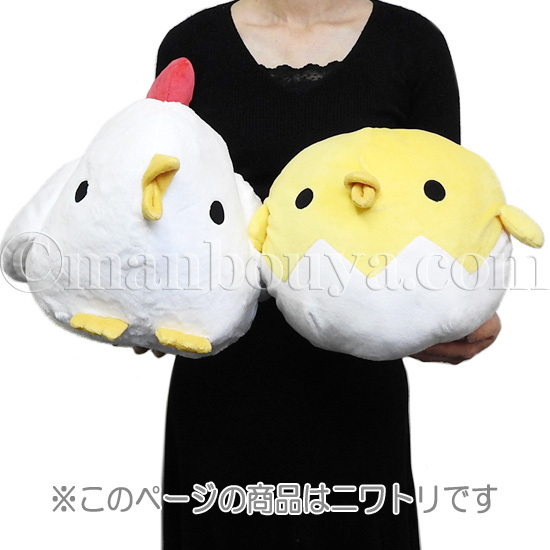 ニワトリ ぬいぐるみ クッション A-SHOW 栄商 ムニュマムXL