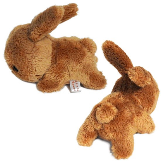 Amazon.co.jp: うさぎのホッペル(ブラウン) 14cm ぬいぐるみ