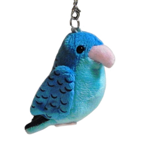 リクエストNO.2489☆サザナミインコお座り中ぬいぐるみ☆5点セット 小鳥 雑貨 ぬいぐるみ グッズ A-SHOW（栄商） 鳴き笛入り 携帯