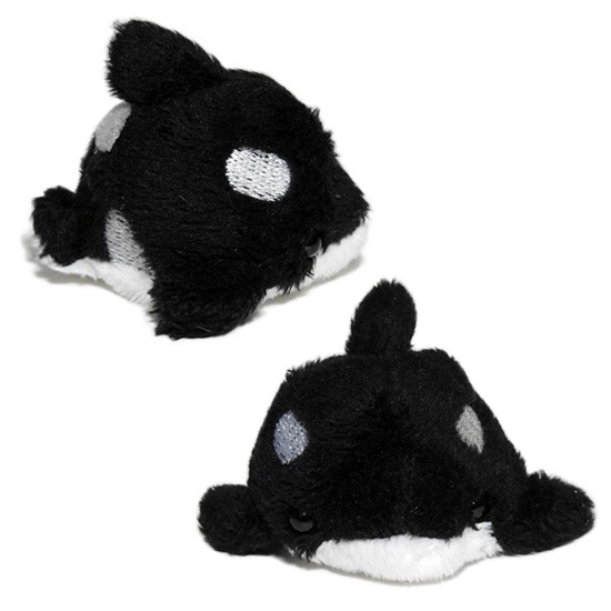 シャチ ぬいぐるみ 水族館グッズ A-SHOW ムニュマムお手玉 オルカ 5cm