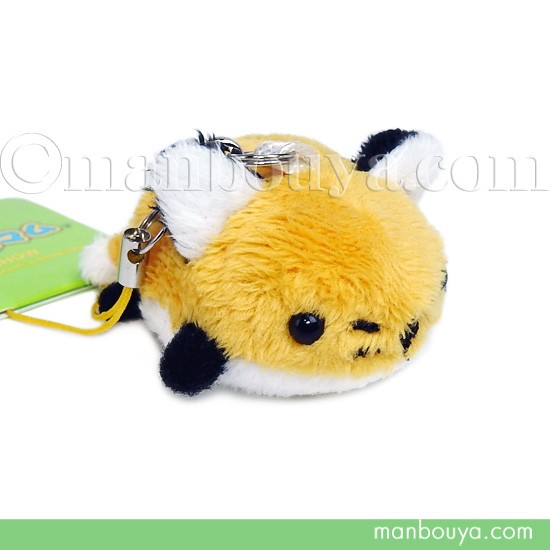 くまどん きつねどん ぬいぐるみストラップ　新品未使用 as-8064.jpg