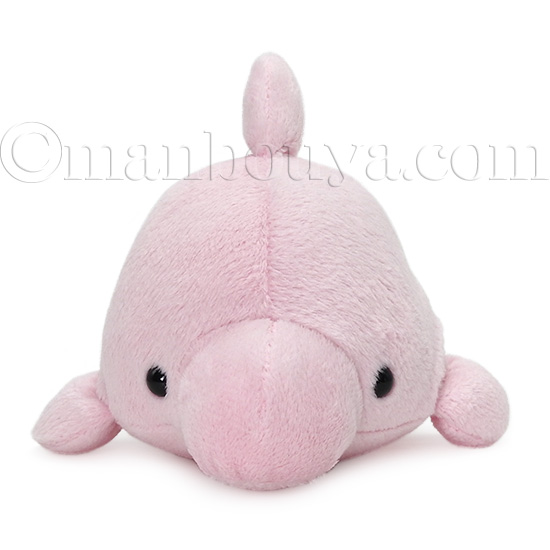 イルカ グッズ ぬいぐるみ ムニュマム Mサイズ ピンク 14cm A