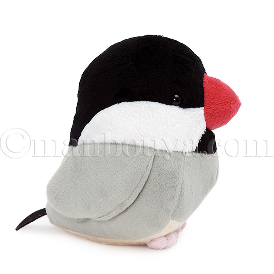 小鳥 ぬいぐるみ 文鳥 グッズ 雑貨 A-SHOW（栄商）ムニュマムM