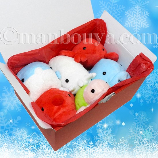 クリスマス 海の動物 ぬいぐるみ セット A-SHOW ムニュマムM