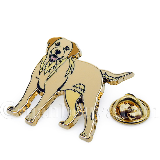 レトリバー グッズ ピンズ ピンバッジ おしゃれ 犬 アクセサリー