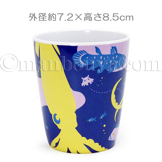 フジタチサト　海の生物デザイン陶器カップ フジタチサト 海の生物デザイン陶器カップ