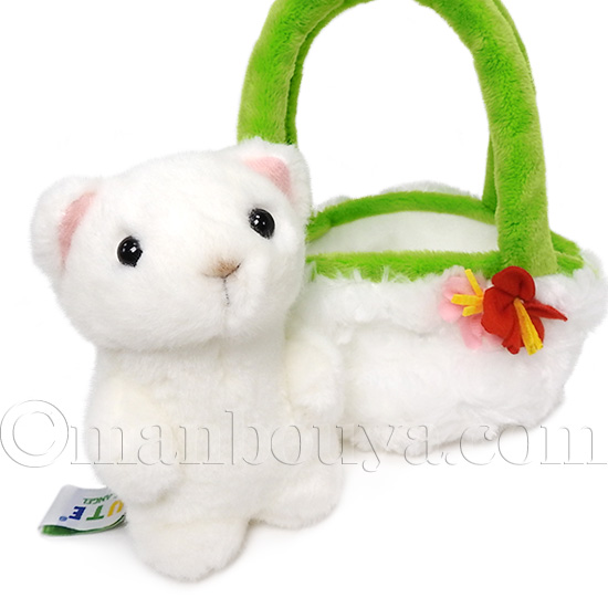 オコジョ ぬいぐるみ ホワイト キュート販売 CUTE おでかけシリーズ