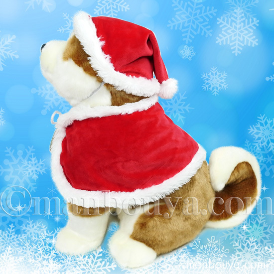 犬のぬいぐるみ　３体セット　PEANUTSCLUB クリスマス　コスチューム 犬のぬいぐるみ 3体セット PEANUTSCLUB クリスマス