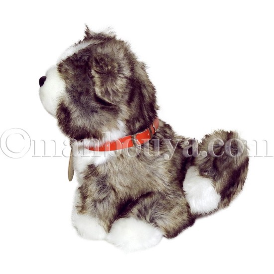 秋田犬 ぬいぐるみ 虎毛 保存会 キュート販売 CUTE 座りポーズ Mサイズ 