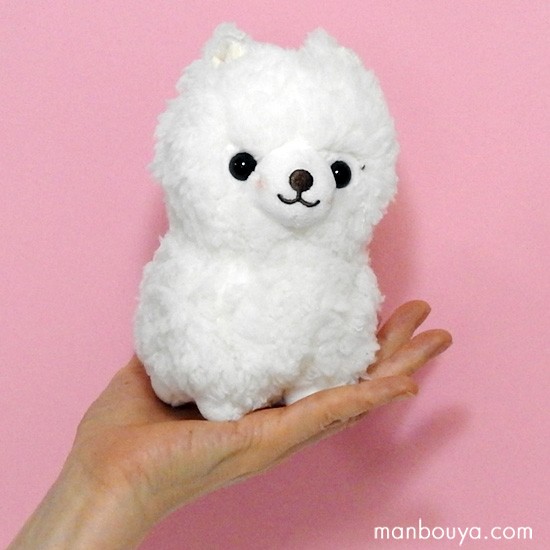 ハンドメイド　しろくまちゃん　アルパカ&ウールのぬいぐるみ 商品詳細