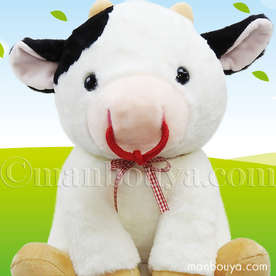 牛 ぬいぐるみ ホルスタイン キュート販売 CUTE ウシさん お座り