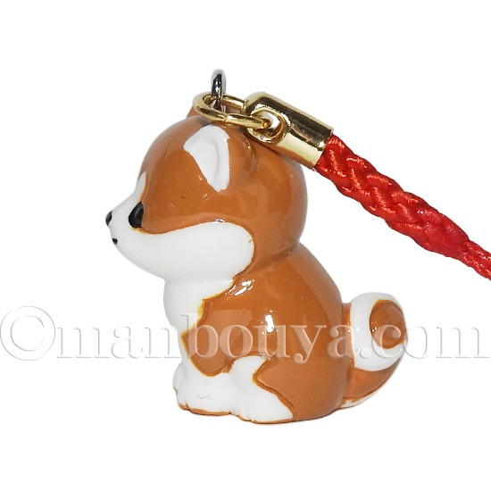 秋田犬 グッズ 雑貨 キュート販売 CUTE 携帯ストラップ 根付 あきた