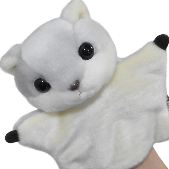 ハンドパペット 動物 モモンガ ぬいぐるみ キュート販売 パペット