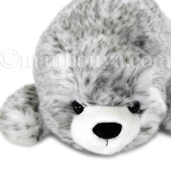 アザラシのぬいぐるみ 海の生き物 キュート販売 CUTE ゴマフアザラシ M