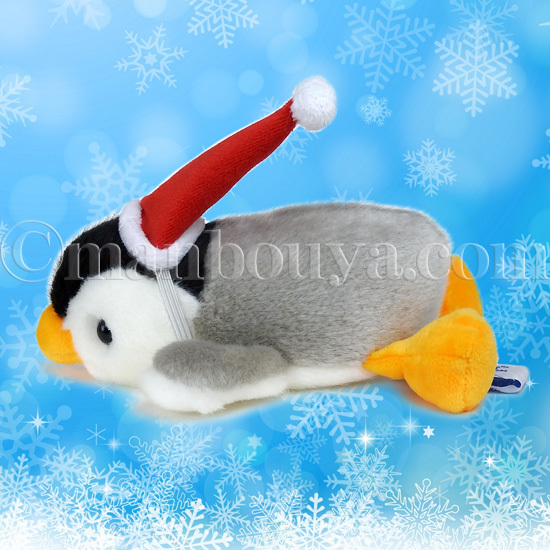 【れい】まんまるポーチ＆角型ポーチ　ペンギンランドのクリスマス れい様専用】まんまるポーチ＆角型ポーチ ペンギンランドの
