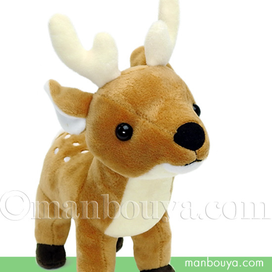 鹿 ぬいぐるみ シカ 動物 かわいい 人形 キュート販売 CUTE Sサイズ