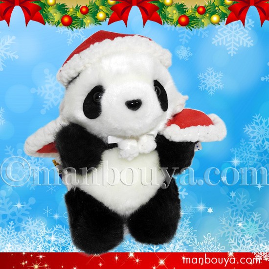 ５％OFF パンダ ぬいぐるみ クリスマス 小さい 赤ちゃん CUTE キュート販売 お座りパンダSS 13cm サンタ衣装