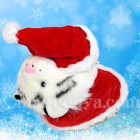 アミューズ ホワイトクリスマス サンタクロースのぬいぐるみ 3体セット 非売品 訳あり】 アミューズ 3体 サンタクロースのぬいぐるみ ホワイト