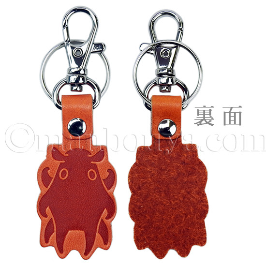 深海生物 メンダコ グッズ レザーキーホルダー 革 おしゃれ 動物