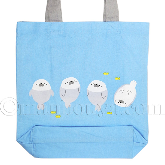 FRIENDSHILL（フレンズヒル） あざらし グッズ トートバッグ 帆布 A4