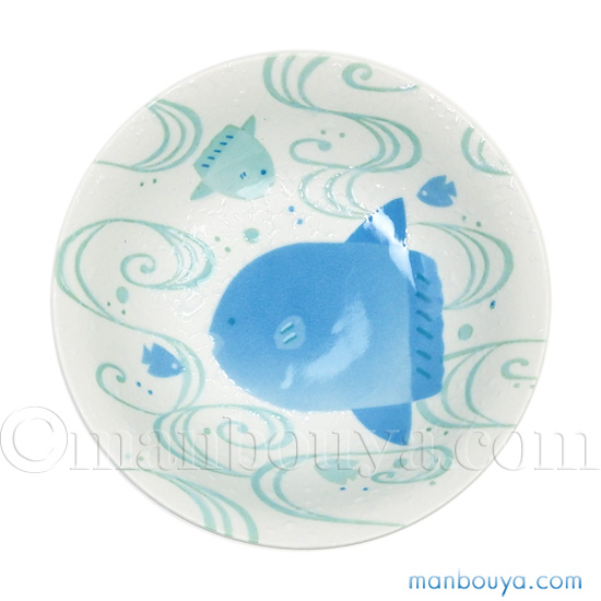 マンボウ グッズ 軽量 食器 ボウル おしゃれ 美濃焼 軽いお皿 海柄