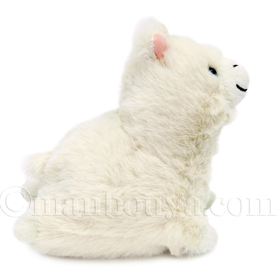 アルパカ ぬいぐるみ 動物 内藤デザイン 大陸散歩 ぽちゃまるS ある