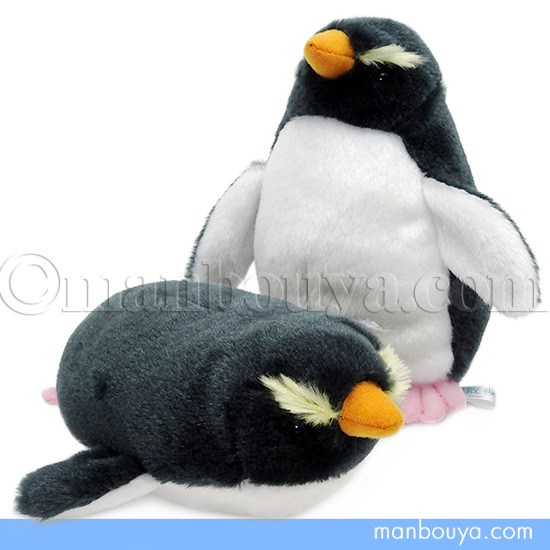 YAMAGUCHI イワトビペンギン ぬいぐるみ レトロ ビッグ 約60cm 2920.jpg