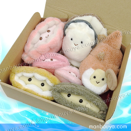 内藤デザイン研究所 ぬいぐるみ 6コセット バラ売り不可 中古品