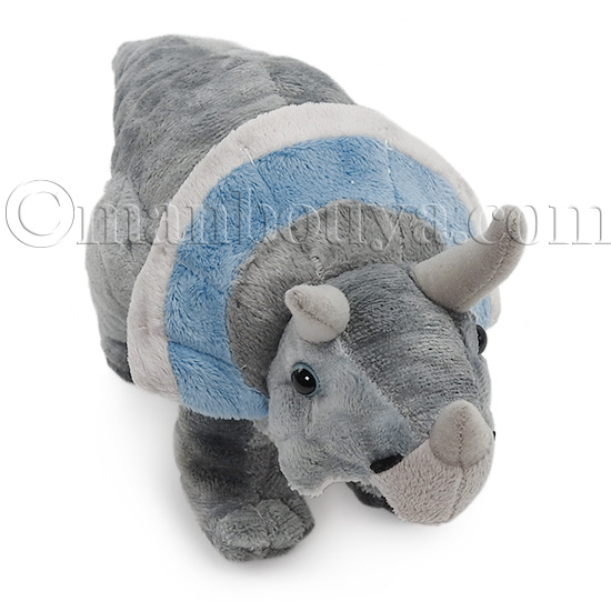 恐竜 ぬいぐるみ ワイルドリパブリック おもちゃ 人形 トリケラトプス