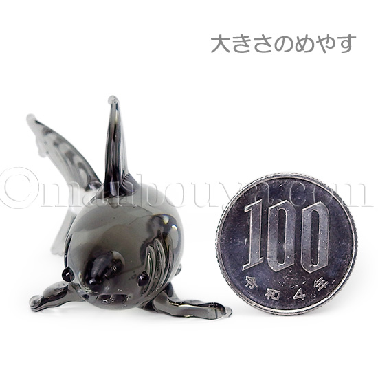 サメ グッズ 雑貨 ガラス細工 ミニチュア 置物 水族館 お土産 シャーク
