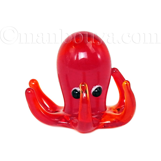 タコ グッズ ミニチュア ガラス細工 インテリア雑貨 水族館 たこ 腕