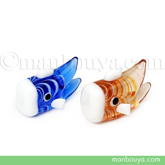 鯉のぼり ミニチュア ガラス細工 端午の節句 ディスプレイ用品 フォー
