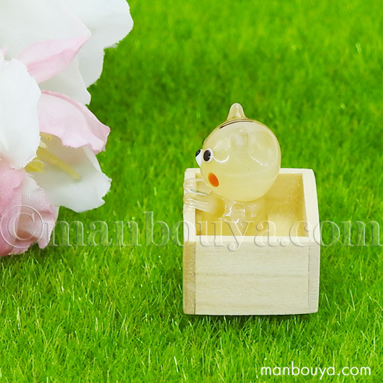 猫 ミニチュア ガラス細工 ネコ 雑貨 置物 動物 飾りフォーカート トラ