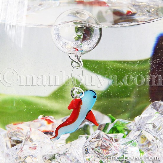深海魚 グッズ インテリア 雑貨 フロート 浮き玉 ガラス細工 浮き球