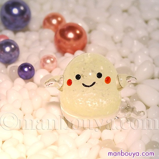 蓄光 ガラス細工 ミニチュア ハロウィン 飾り フォーカート 光るどろろ