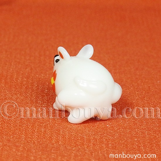 ミニチュア ガラス細工 ネズミ 干支 正月飾り グラススクエア 十二支