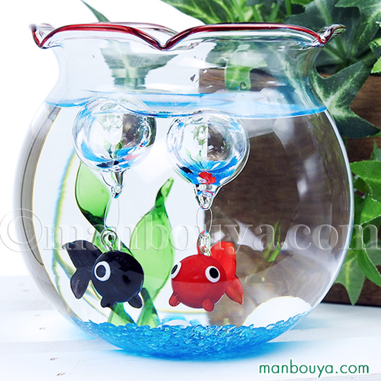 浮き玉 ガラス細工 金魚 ミニチュア 雑貨 プレゼント 浮き球 セット
