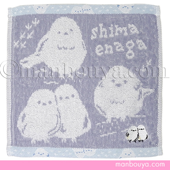 シマエナガ グッズ 雑貨 ミニタオル 25×25cm シュガーフェイス