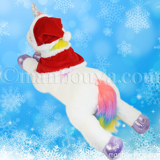 クリスマス ユニコーン ぬいぐるみ 大きい オーロラ AURORA スパークル