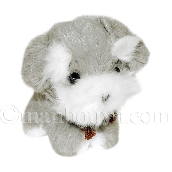 たけのこ ぬいぐるみ 犬 ミニチュアシュナウザー TAKENOKO JOYFUL